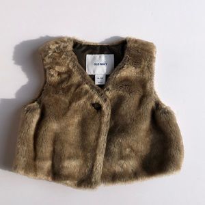 Old Navy Faux Fur Vest